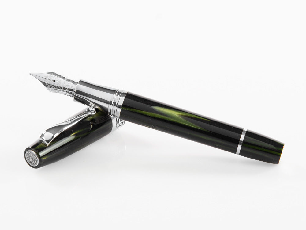 Montegrappa Extra Fountain Pen Celluloid - Black Bamboo