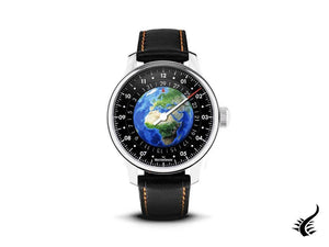 Meistersinger Edition Planet Earth Automatic Watch, Limited edition, ED-EARTH