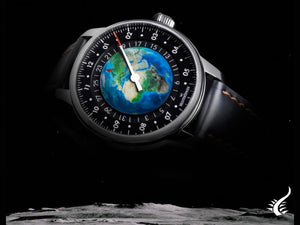 Meistersinger Edition Planet Earth Automatic Watch, Limited edition, ED-EARTH