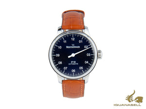 Montre automatique Meistersinger N3, ETA 2824-2, 43 mm, bracelet en cuir, AM908