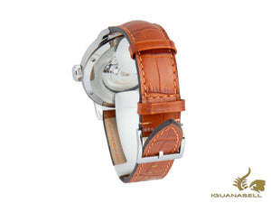 Montre automatique Meistersinger N3, ETA 2824-2, 43 mm, bracelet en cuir, AM908