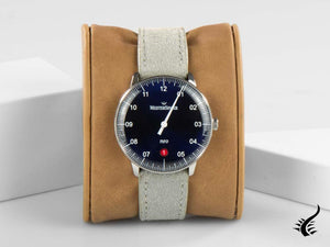 Meistersinger Neo Automatic Watch, ETA 2824-2, 36mm. Leather strap, NE908N-SV16