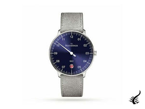 Meistersinger Neo Automatic Watch, ETA 2824-2, 36mm. Leather strap, NE908N-SV16