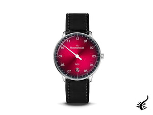 Montre automatique Meistersinger Neo Sunburst Red Dégradé, 36 mm, NE911D-SCF11