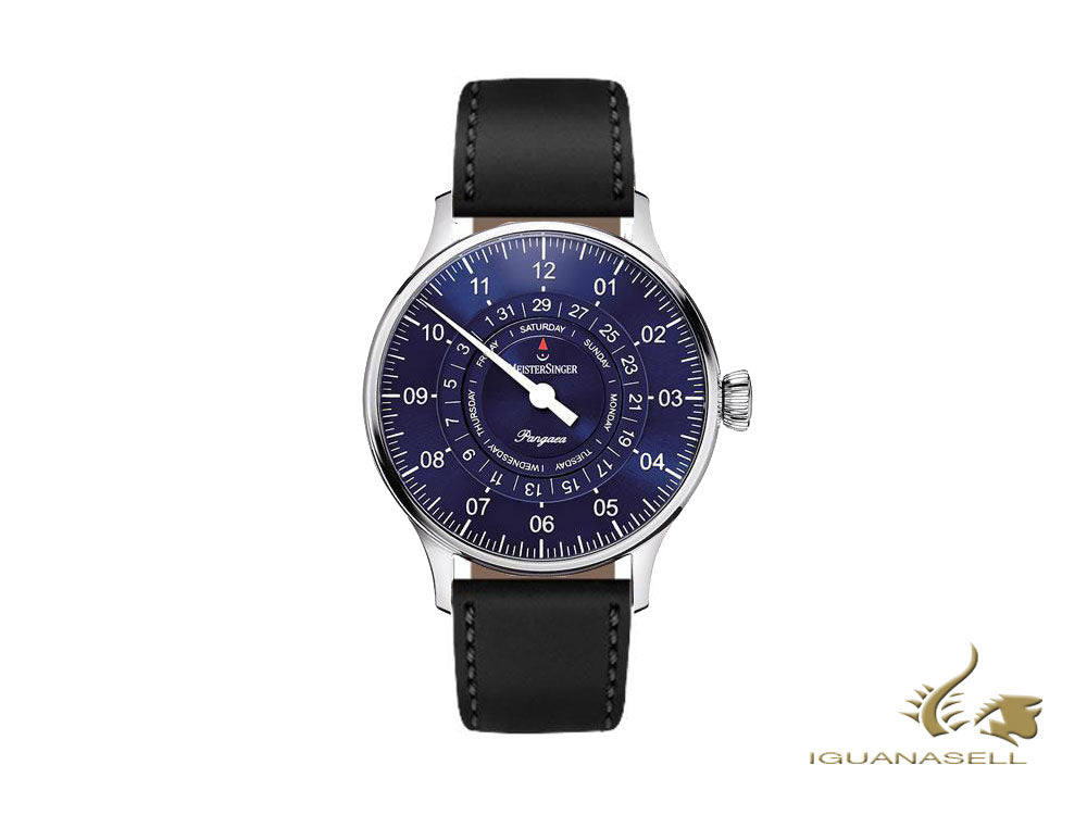 Meistersinger Pangaea Day Date Automatic Watch, ETA 2836-2, 40mm, PDD908-SCF01