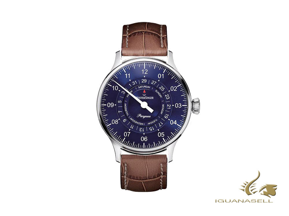 Meistersinger Pangaea Day Date Automatic Watch, ETA 2836-2, 40mm, PDD908-SG02