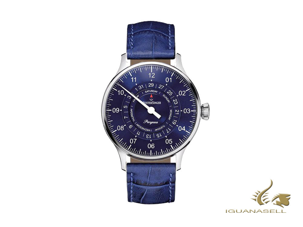 Meistersinger Pangaea Day Date Automatic Watch, ETA 2836-2, 40mm, PDD908-SG04