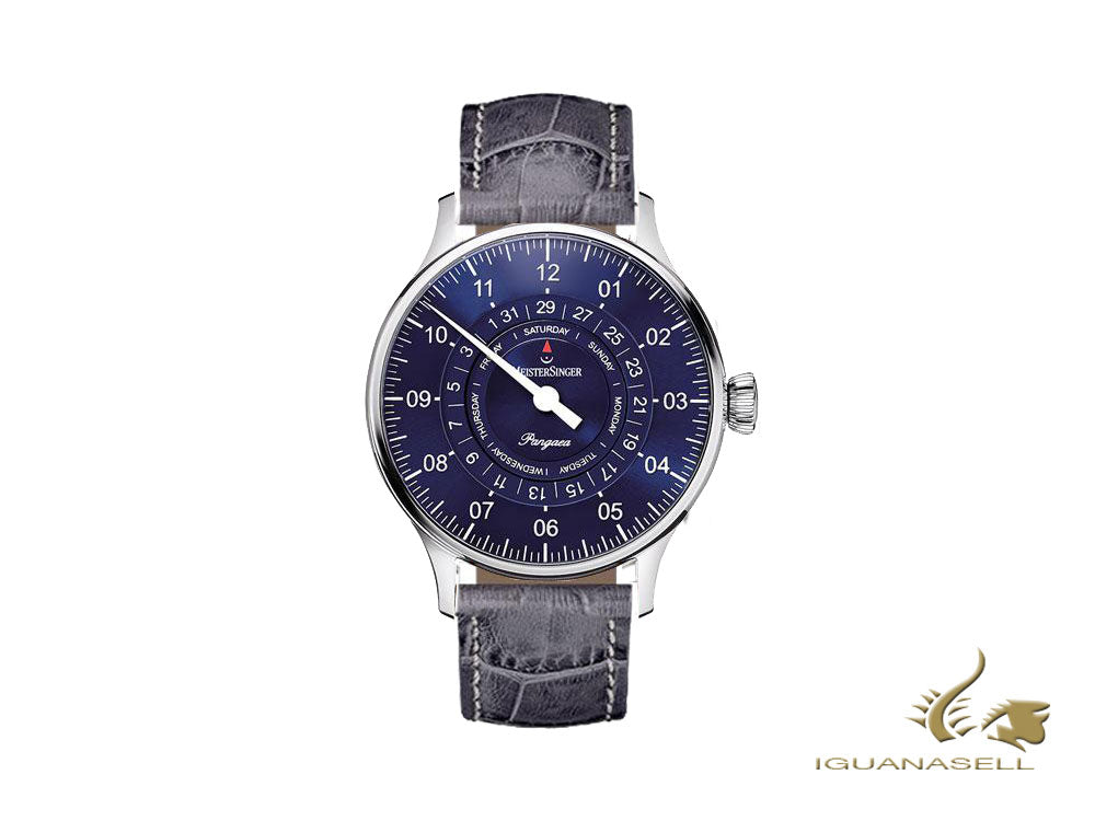 Meistersinger Pangaea Day Date Automatic Watch, ETA 2836-2, 40mm, PDD908-SG06