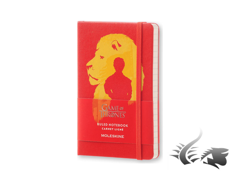 Carnet de notes Moleskine Game of Thrones à couverture rigide, format poche, édition limitée