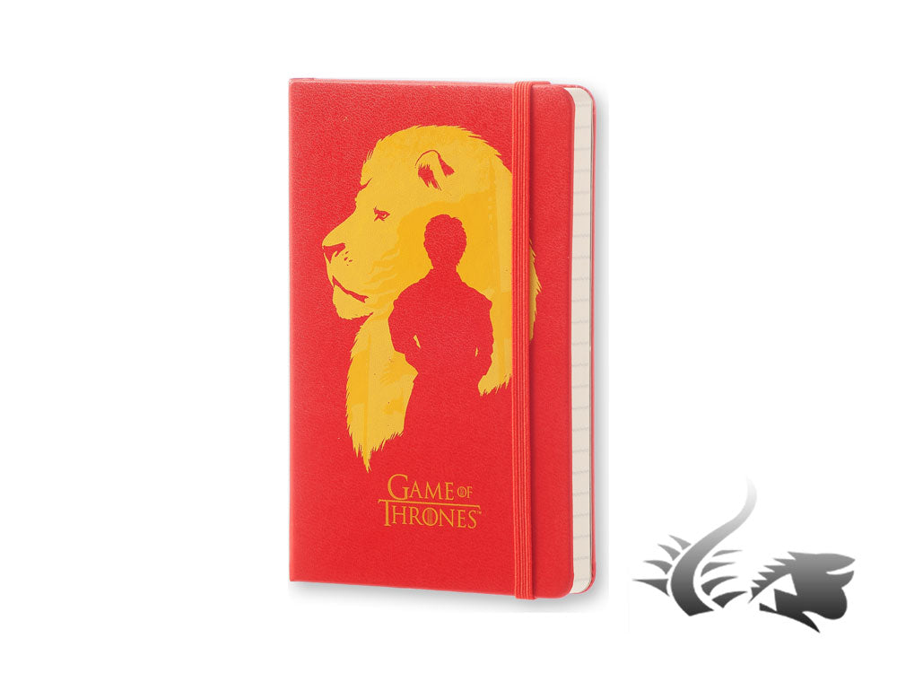 Carnet de notes Moleskine Game of Thrones à couverture rigide, format poche, édition limitée