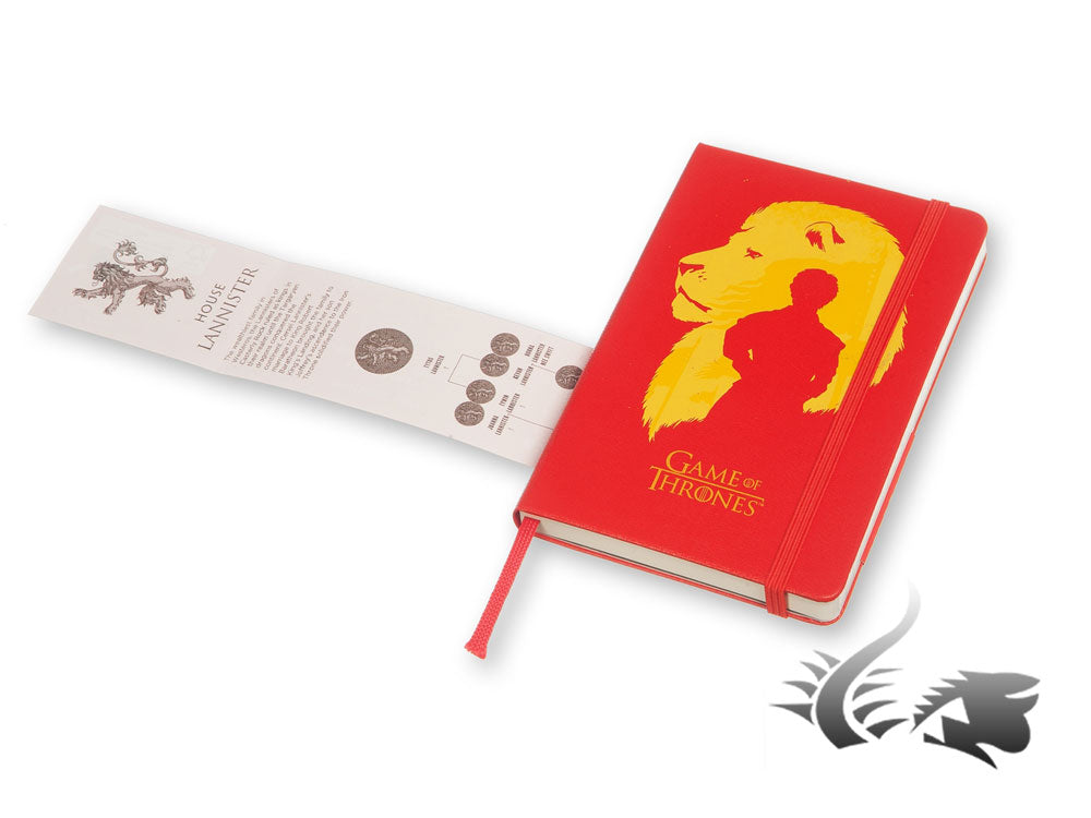 Moleskine Game of Thrones Hard cover Notebook, Pocket, Limited Edition