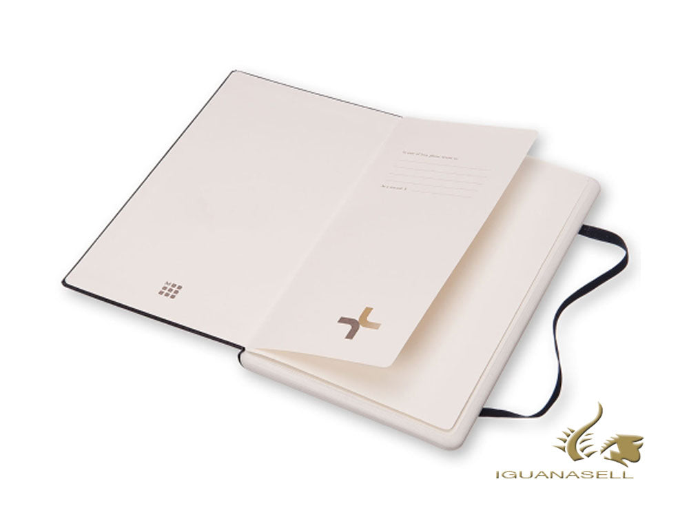 Moleskine Paper Tablet, Large (13 x 21 cm), Black, Ruled, 176 pages, PTNL31HBK01