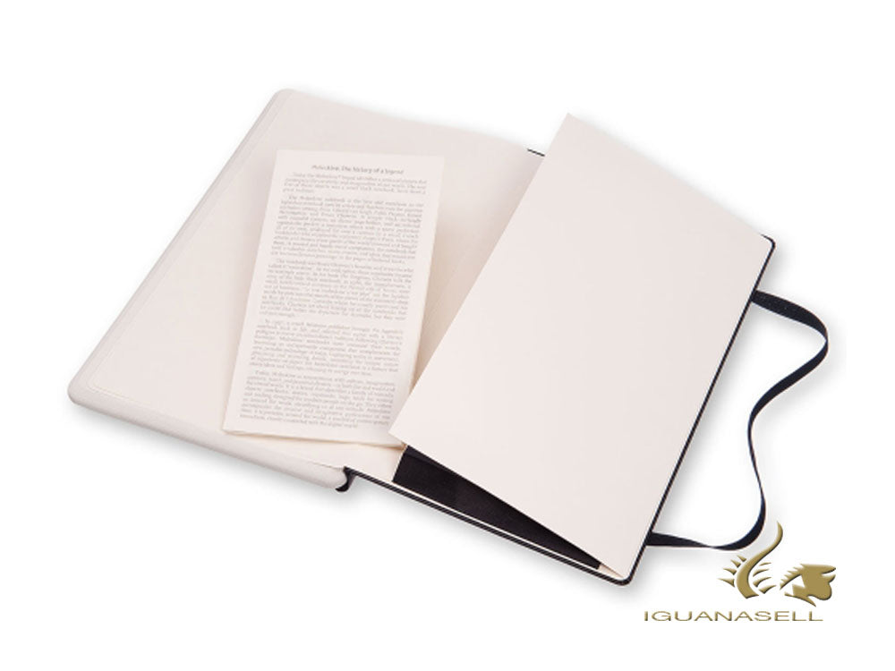 Moleskine Paper Tablet, Large (13 x 21 cm), Black, Ruled, 176 pages, PTNL31HBK01