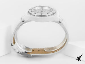 Montre à quartz Momo Design Tempest Lady, 37 mm, céramique, 10 atm, MD104WT-12