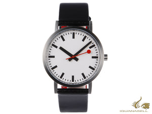 Montre Mondaine Classic Pure Quartz, Blanc, 36 mm, A660.30314.16OM