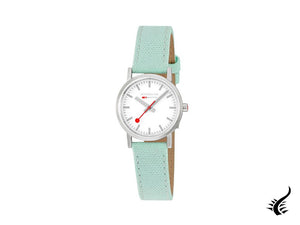 Mondaine Classic Quartz Watch, White, 30 mm, Fabric strap, A658.30323.17SBQ