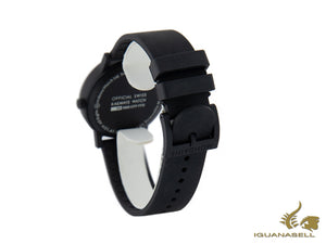 Mondaine Essence Quartz Watch, Ecological - Recycled, Black, 41mm, MS1.41120.RB