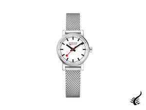 Montre à quartz Mondaine SBB Evo2 Petite, blanche, 26 mm, MSE.26110.SM