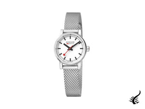 Montre à quartz Mondaine SBB Evo2 Petite, blanche, 26 mm, MSE.26110.SM