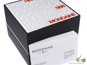 Montre à quartz géante rétroéclairée Mondaine SBB, blanche, 42 mm, MSX.4211B.LB