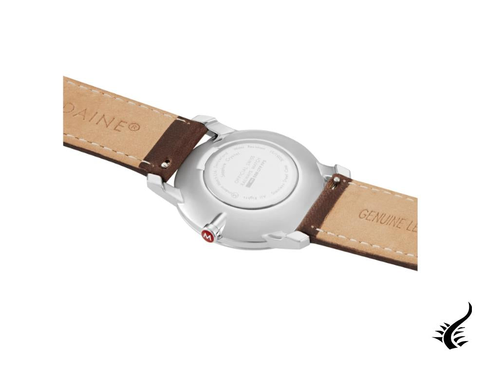 Mondaine SBB Simply Elegant Quartz Watch, White, 36 mm, A400.30351.11SBG