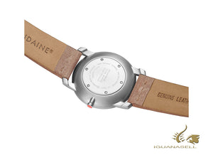 Montre à quartz Mondaine SBB Simply Elegant, blanche, 41 mm, A638.30350.16SBG