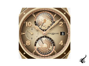 Montre automatique Montblanc 1858 Geosphere, bronze, 42 mm, édition limitée, 128504