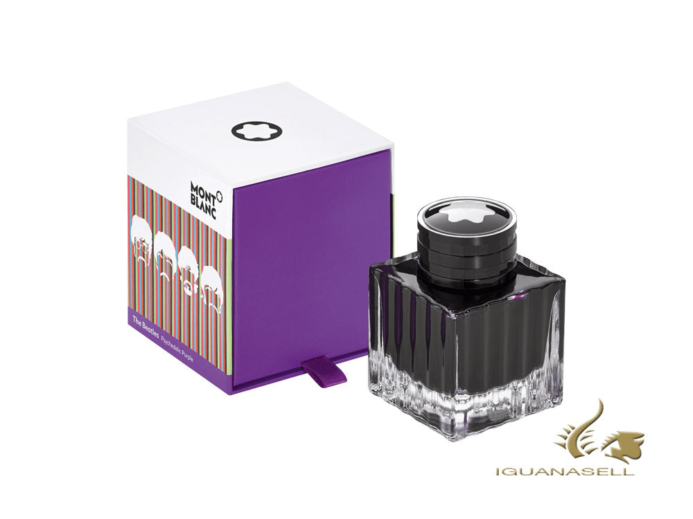 Montblanc Beatles Ink Bottle, Purple, 50 ml., Crystal, 116250