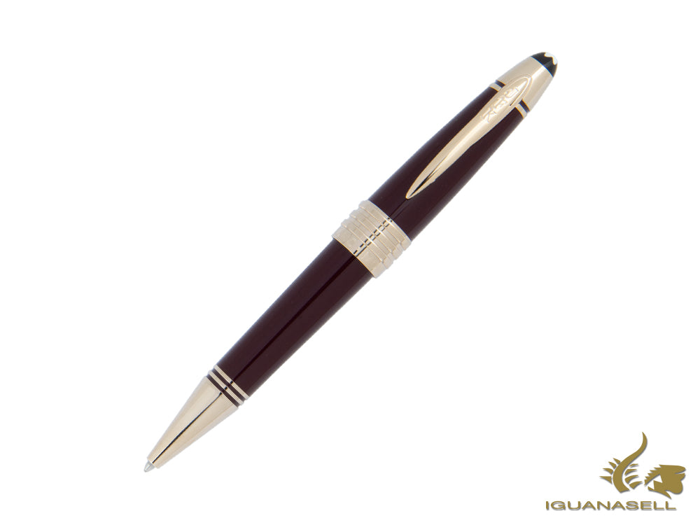 Stylo à bille Montblanc John F. Kennedy, bordeaux, résine, édition spéciale, 118083