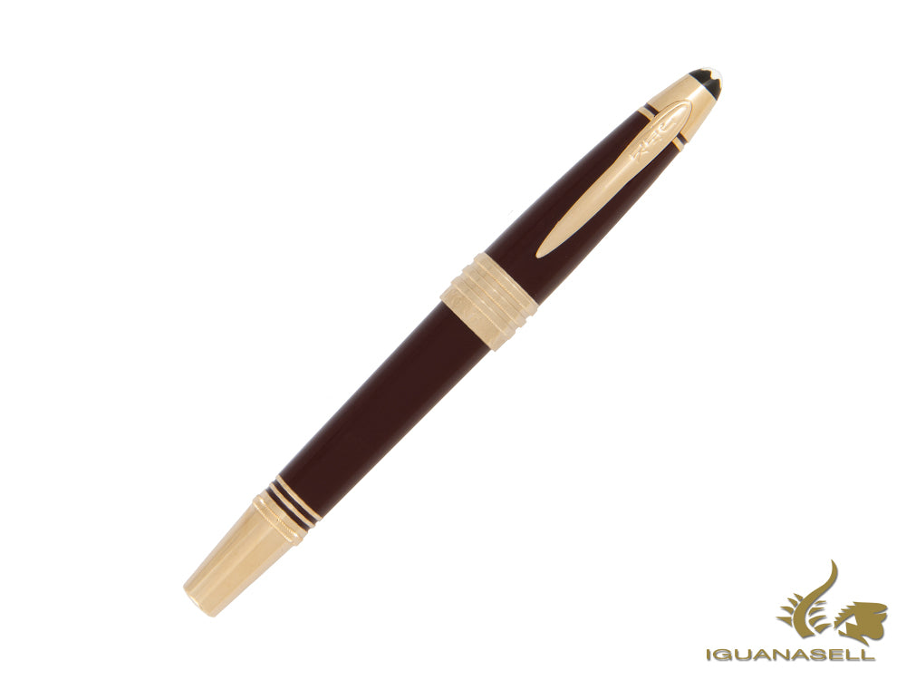 Montblanc John F. Kennedy Fountain Pen, Burgundy, Special Ed., 118051