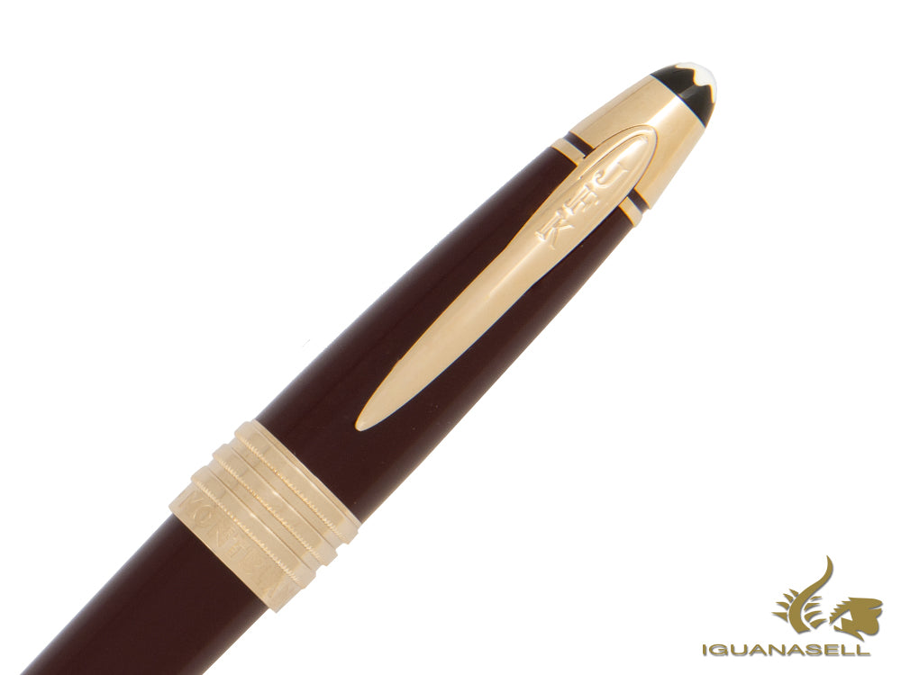 Montblanc John F. Kennedy Fountain Pen, Burgundy, Special Ed., 118051