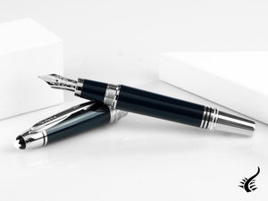 Stylo plume Montblanc John F. Kennedy, résine et platine, 111045