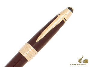 Montblanc John F. Kennedy Rollerball Pen, Burgundy, Resine, Special Ed., 118082