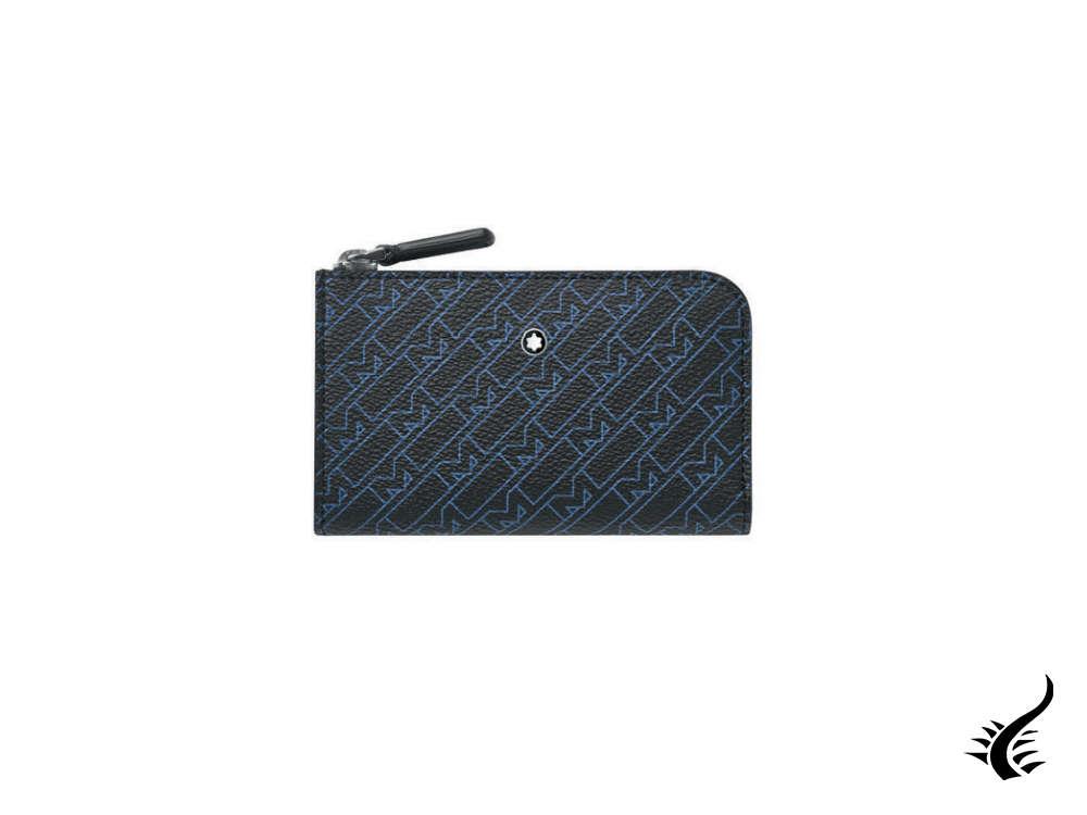 Montblanc Key Pouch M Gram 4810, Leather, Blue, 128629