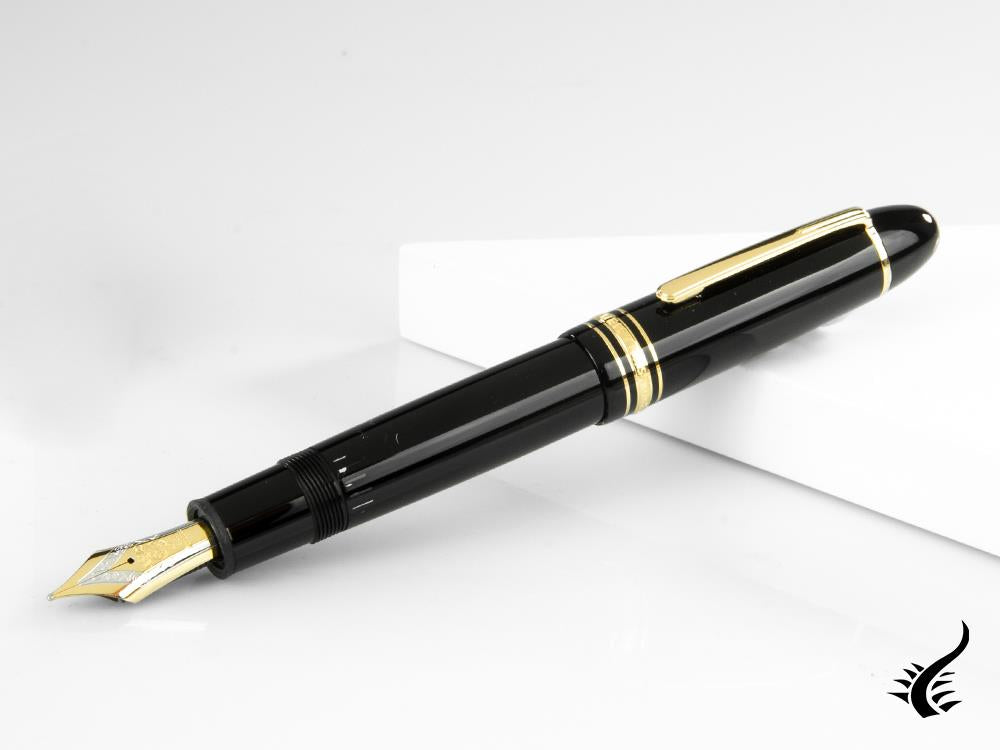 Stylo plume Montblanc Meisterstück 149, garniture dorée, 115384