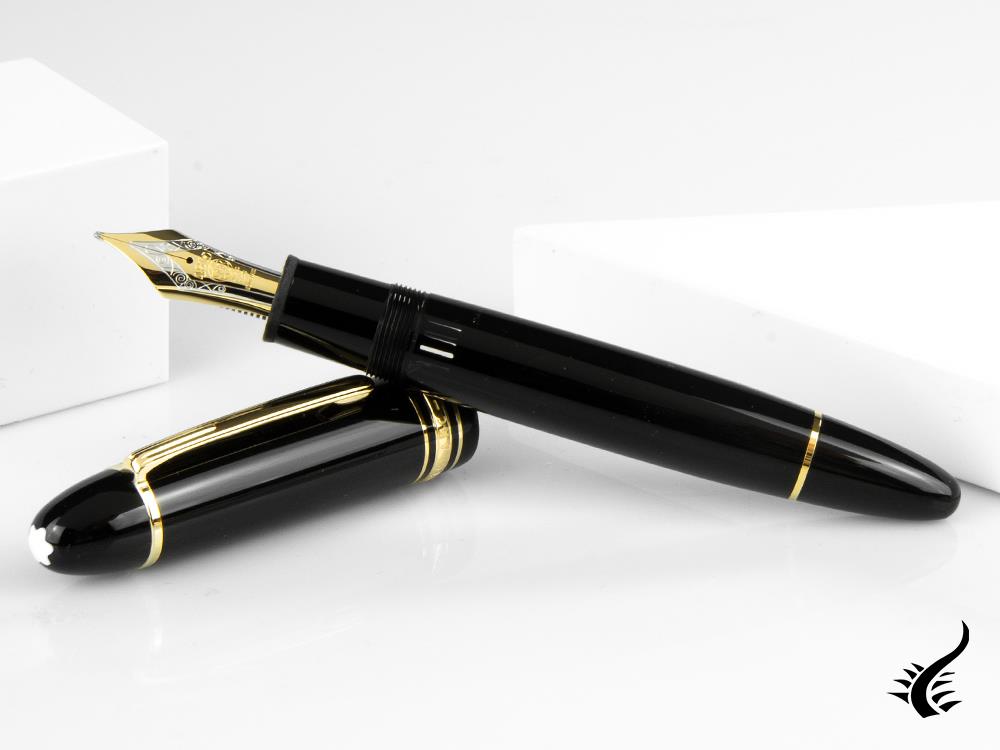 Stylo plume Montblanc Meisterstück 149, garniture dorée, 115384