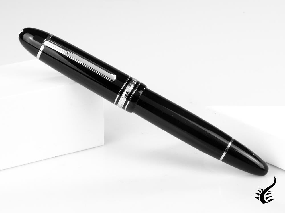 Stylo plume Montblanc Meisterstück 149 Platinum, résine précieuse