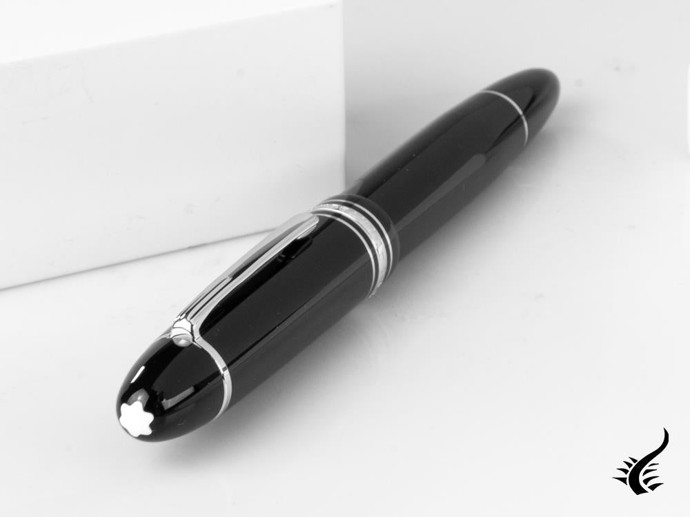 Stylo plume Montblanc Meisterstück 149 Platinum, résine précieuse