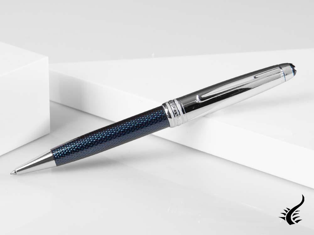 Montblanc Meisterstück Ballpoint pen, Lacquer, Platinum trim, 112895