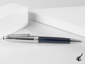 Montblanc Meisterstück Ballpoint pen, Lacquer, Platinum trim, 112895