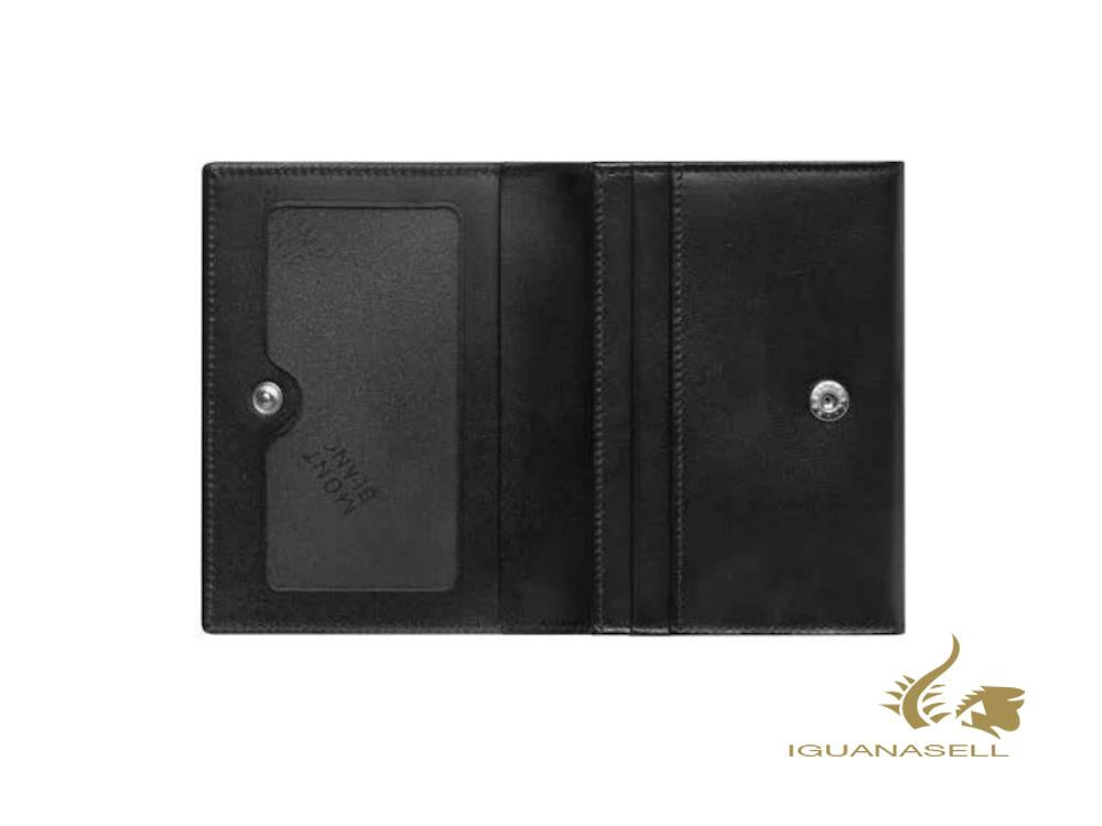 Montblanc Meisterstück Porte-cartes de visite, cuir, noir, 2 cartes, 126221