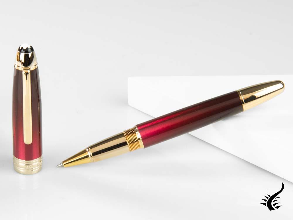 Montblanc Meisterstück Calligraphy Solitaire Rollerball pen, Burgundy, 125339