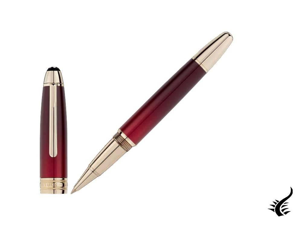 Montblanc Meisterstück Calligraphy Solitaire Rollerball pen, Burgundy, 125339