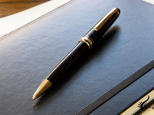 Stylo bille Montblanc Meisterstuck Classique, Résine précieuse, Attributs dorés