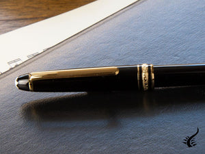 Stylo bille Montblanc Meisterstuck Classique, Résine précieuse, Attributs dorés