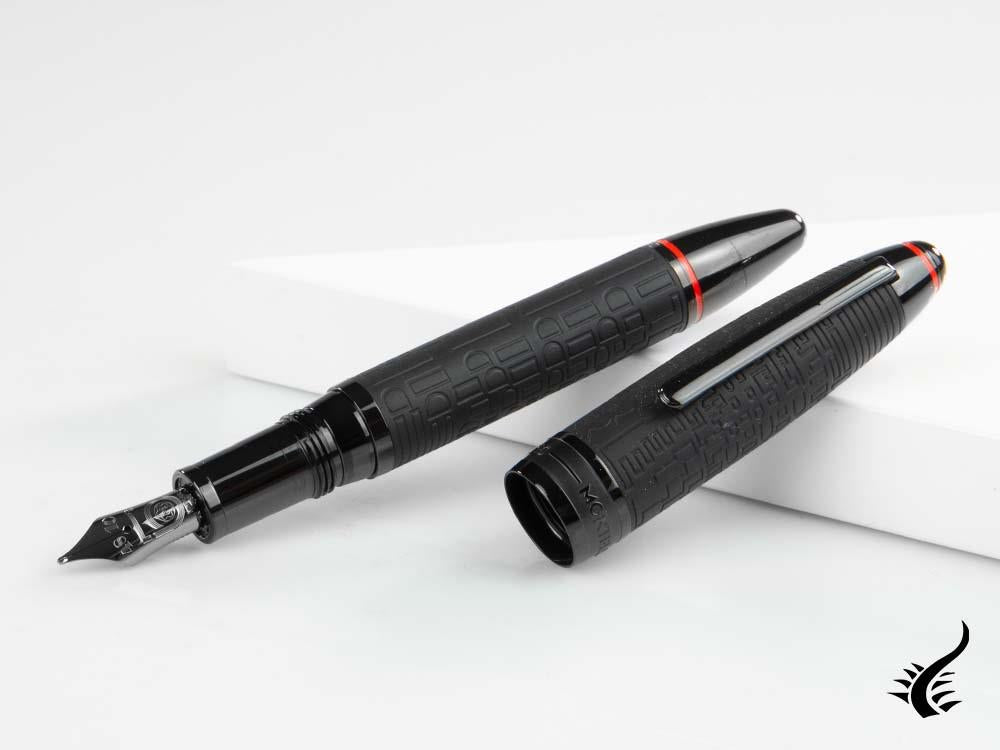 Montblanc Meisterstück Great Masters Pirelli Fountain Pen, Black, 125974