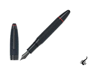 Stylo plume Montblanc Meisterstück Great Masters Pirelli, noir, 125974