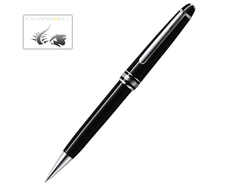 Montblanc Meisterstück Mechanical pencil, Precious resine, Platinum trim, Black