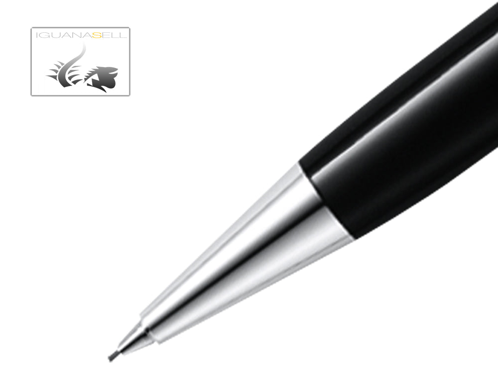 Montblanc Meisterstück Mechanical pencil, Precious resine, Platinum trim, Black