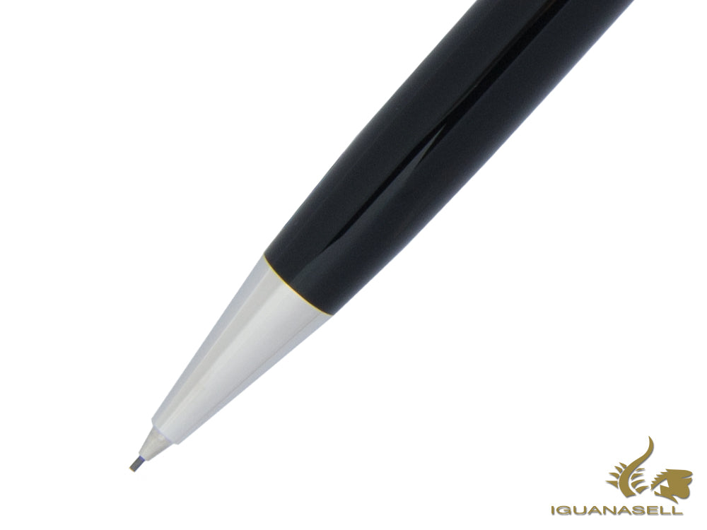 Montblanc Meisterstück Mechanical pencil, Precious resine, Platinum trim, Black